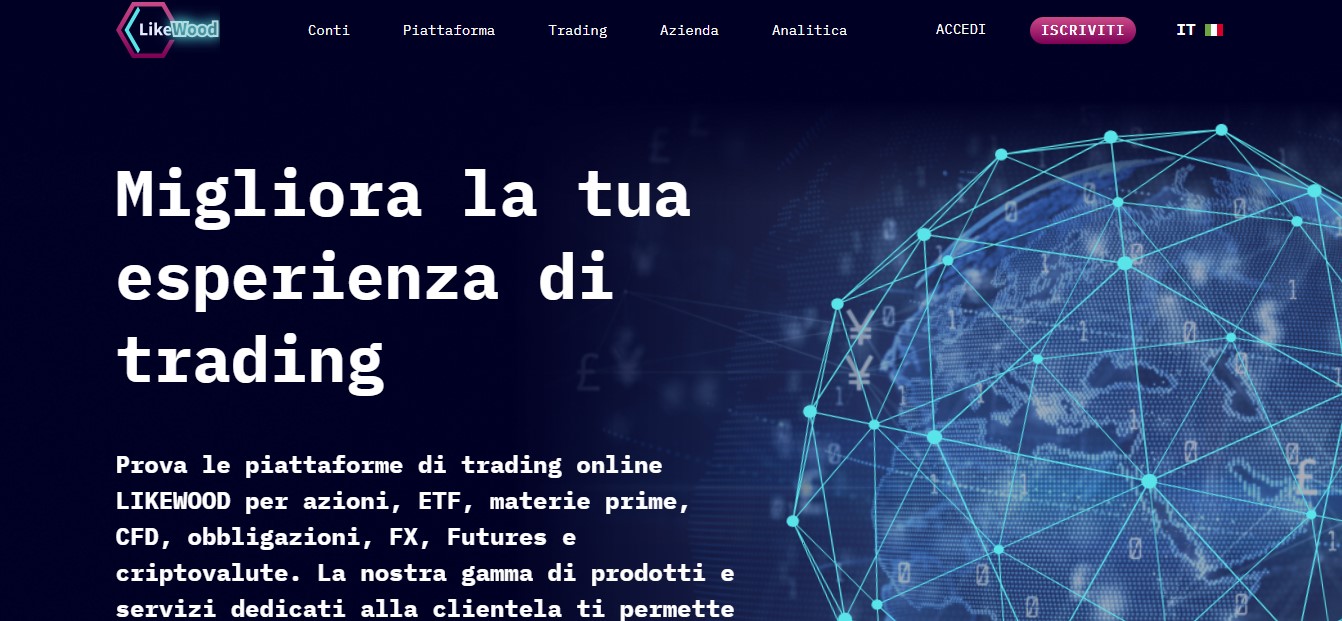 LikeWood Invest website ITALY
